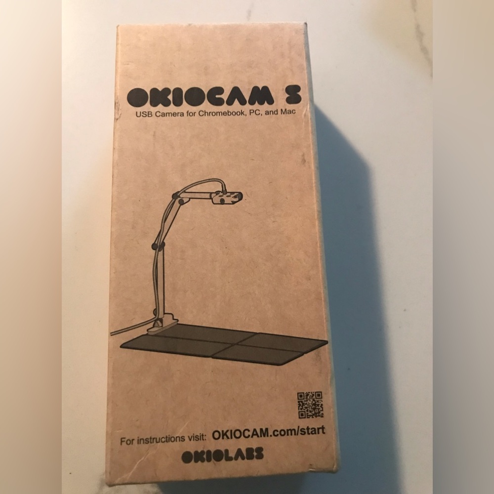 Okiolabs Okiocam S USB Camera for Chromebook, PC, and Mac